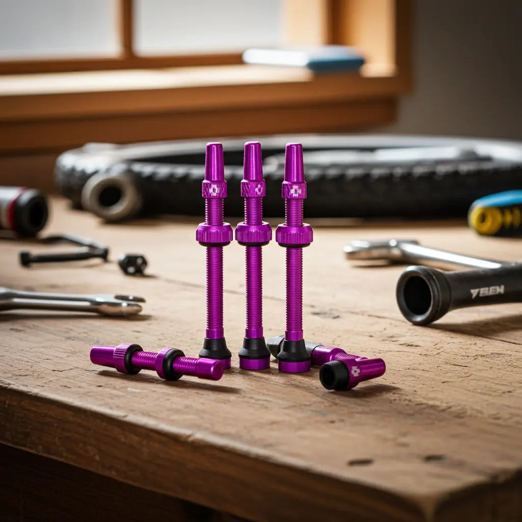 Kit valvulas tubeless Muc-Off 60mm púrpura Muc-off