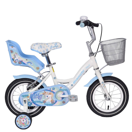 BICICLETA BIANCHI KITTY 12 BLANCO / AZUL - Bianchi Store