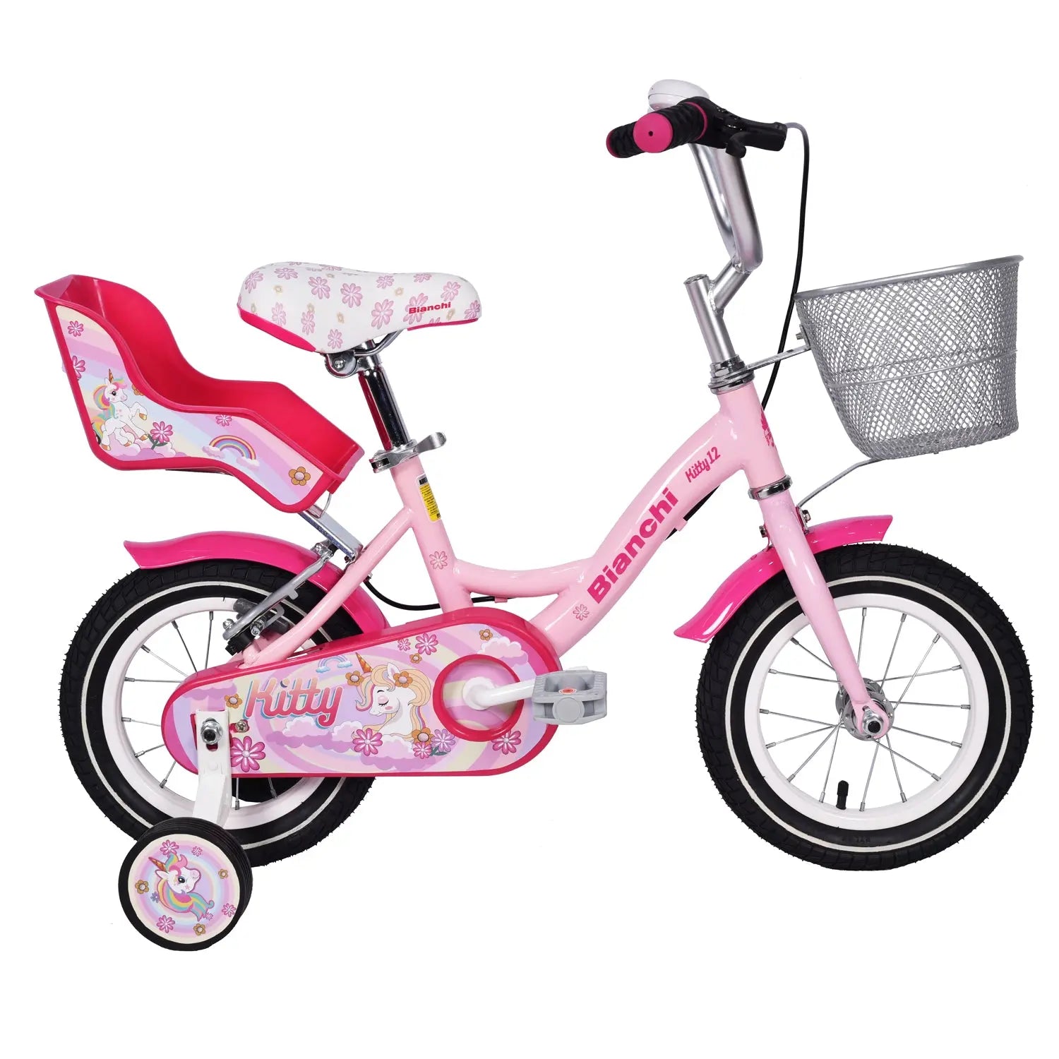 BICICLETA BIANCHI KITTY 12 ROSADO - Bianchi Store