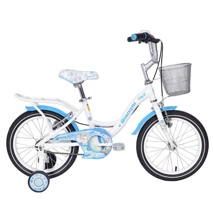BICICLETA BIANCHI KITTY 16 BLANCO  / AZUL - Bianchi Store