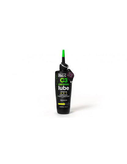 Lubricante de cadena seco dry C3 ceramic lube Muc-Off 120ml Muc-off