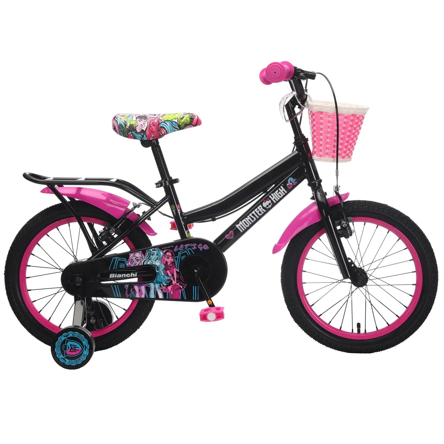 BICICLETA MONSTER HIGH 16 NEGRO - Bianchi Store