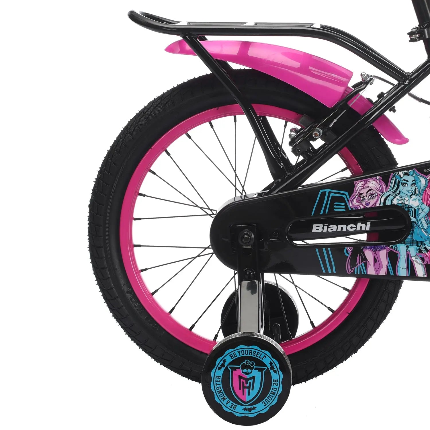 BICICLETA MONSTER HIGH 16 NEGRO - Bianchi Store