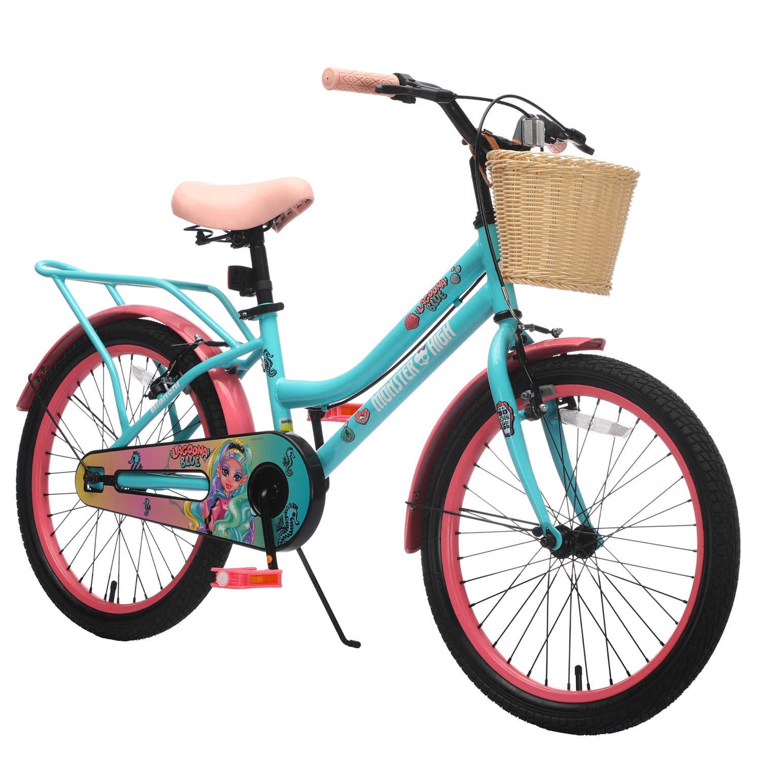 BICICLETA MONSTER HIGH 20 CELESTE Bianchi