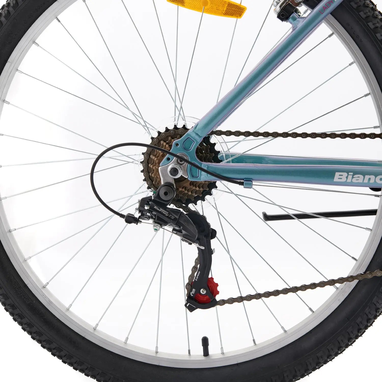 BICICLETA BIANCHI MTB PRO 26 ST LADY CON CANASTO VERDE - Bianchi Store