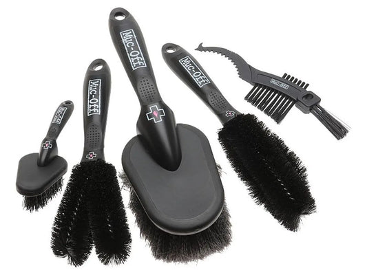 Set de 5 cepillos premium de limpieza Muc-Off Muc-off