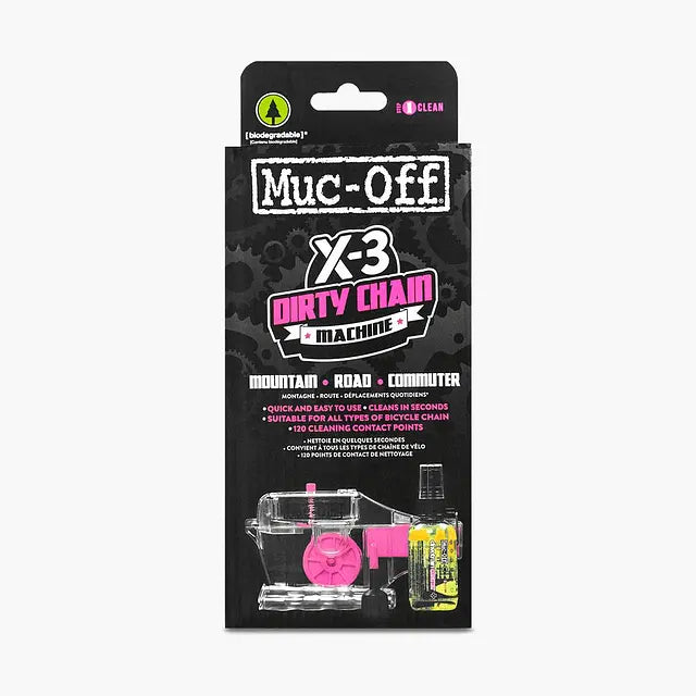LIMPIADOR MUC-OFF X3 PARA CADENAS KIT (277) Muc-off