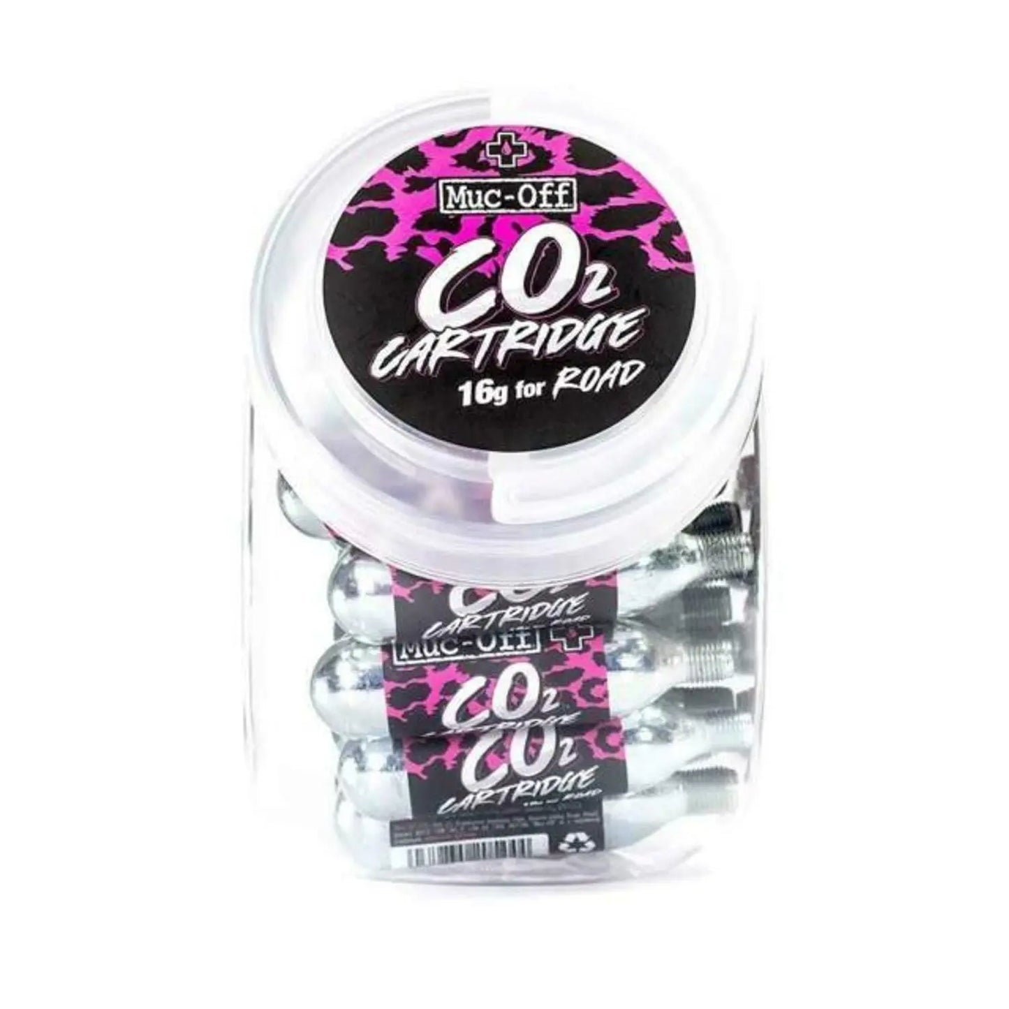 KIT MUC-OFF CO2 CARTRIDGE 16g 40pcs (20118) Muc-off