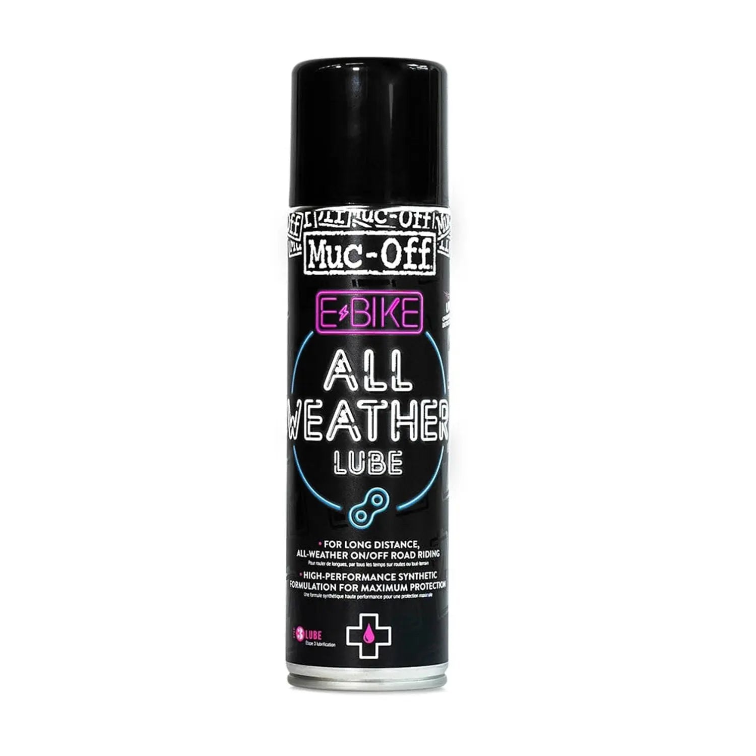 LUBRICANTE E-BIKE ALL WEATHER CHAIN LUBE MUC-OFF 250ML Muc-off