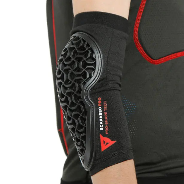 CODERA DAINESE SCARABEO PRO ELBOW GUARDS  BLACK Dainese