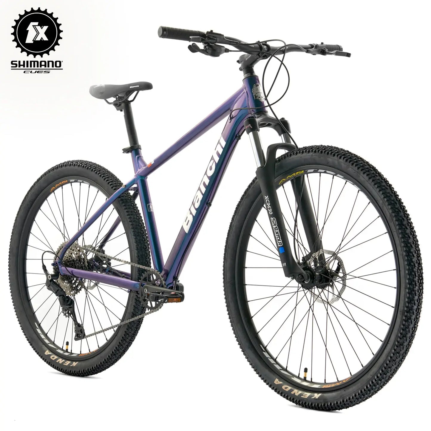 BIANCHI PEREGRINE 29 SX R9.1 - CUES - 1*10 - AZUL TORNASOL - Bianchi Store