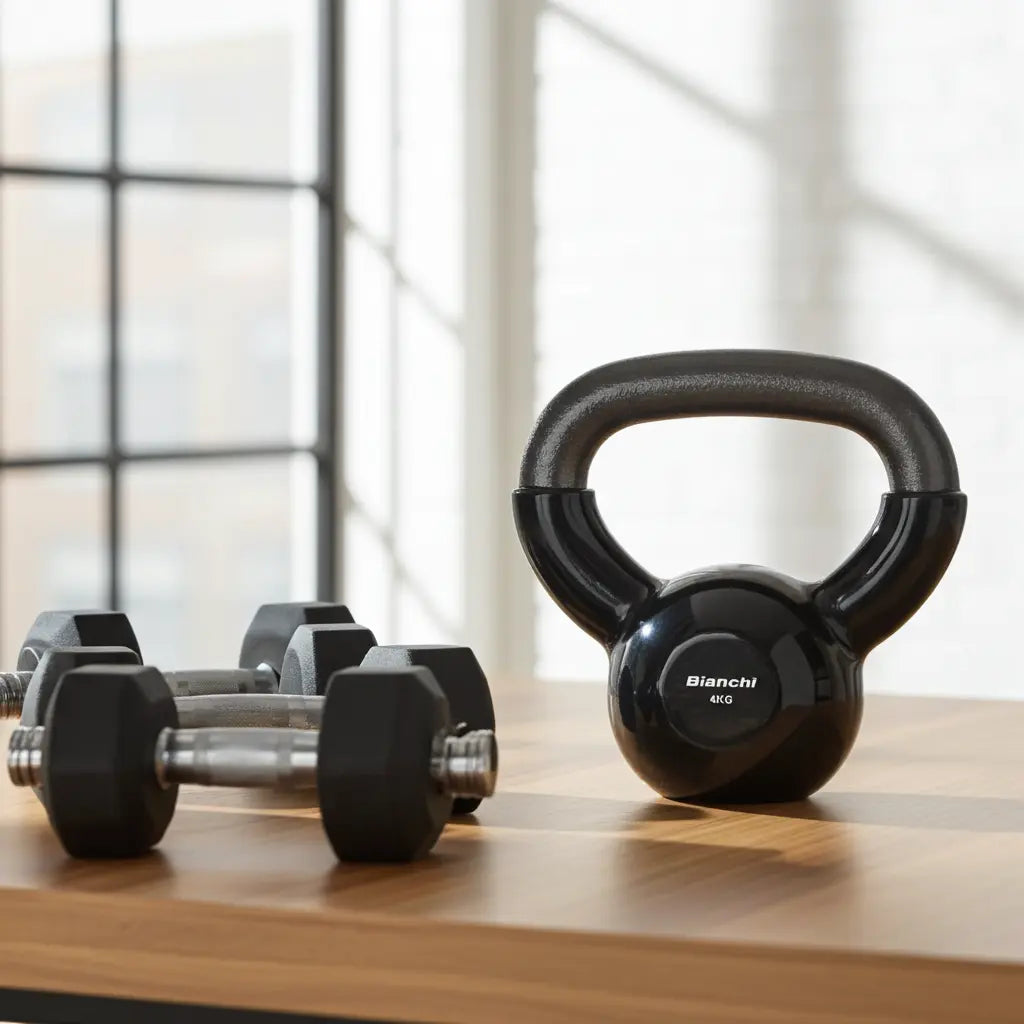 PESA KETTLEBELL 4 KG NEGRA Bianchi