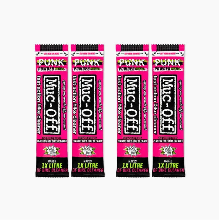 Muc-Off Punk Powder Bike Cleaner (equivale 4 litros) Muc-off