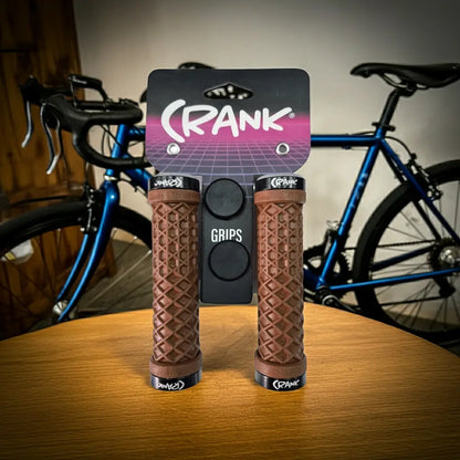 PUÑO CRANK LOCK ON 130MM BROWN - Bianchi Store