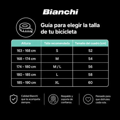 BIANCHI AGGRESSOR 29 SX R9.1 - CUES - 1*9 -  CELESTE Bianchi