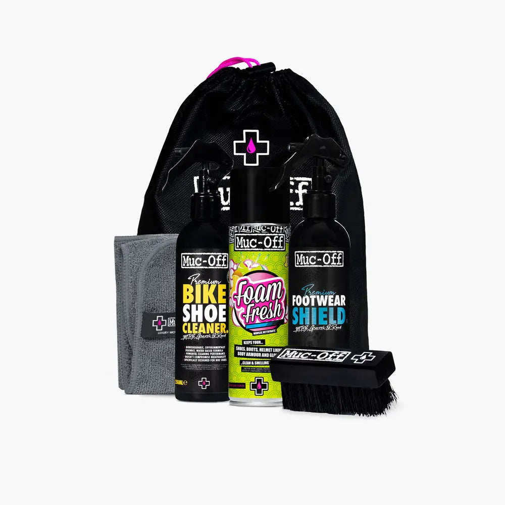 KIT PREMIUM CUIDADO DE CALZADO MUC-OFF Muc-off