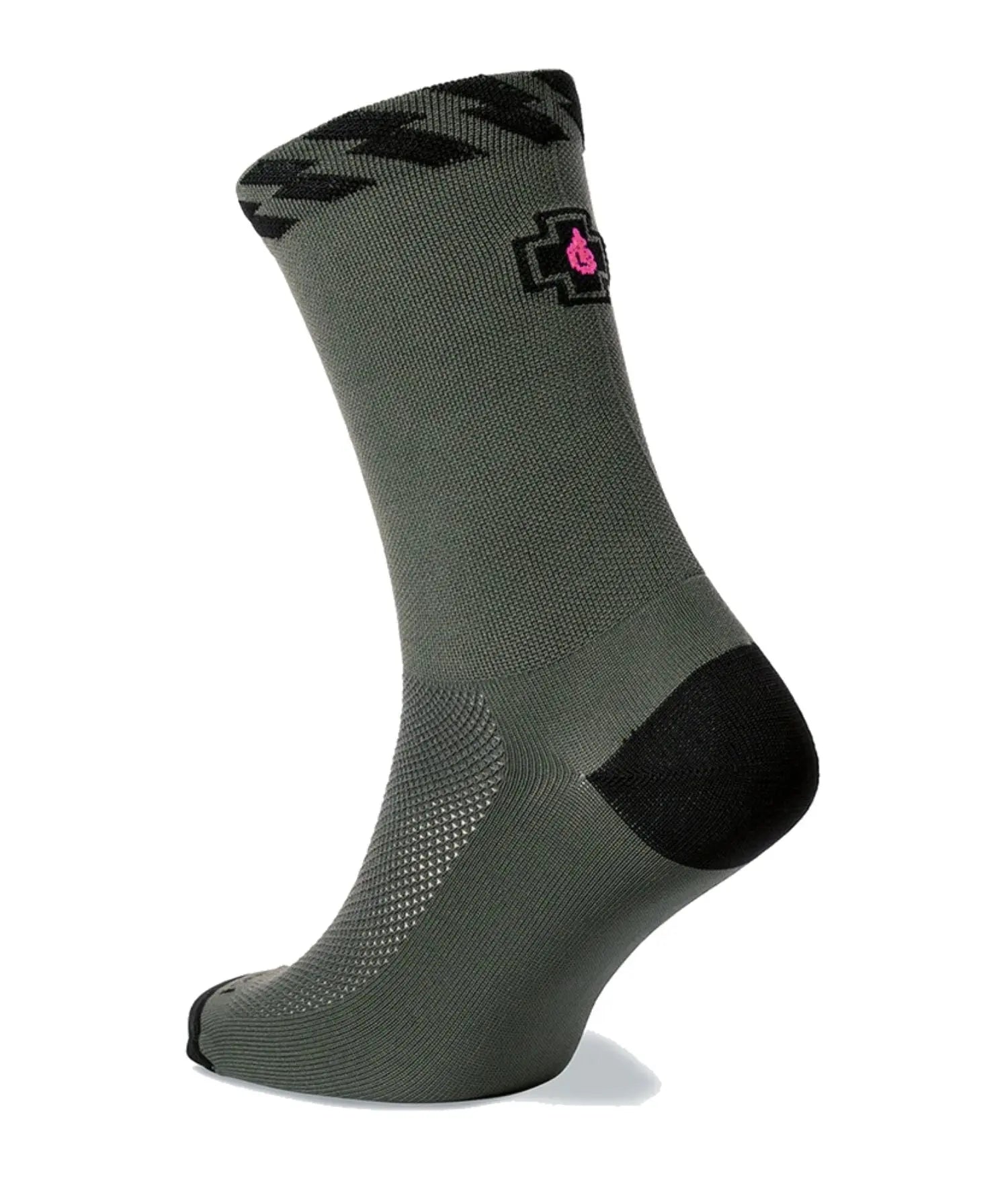 CALCETA DE CICLISMO MUC-OFF TECHNICAL 9-11 GREEN Muc-off