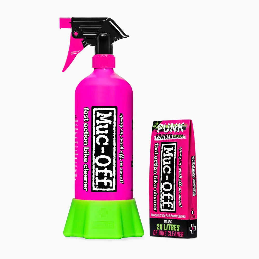 Kit Muc-off Bottle for life (Botella + 4 Punk Powder) Muc-off
