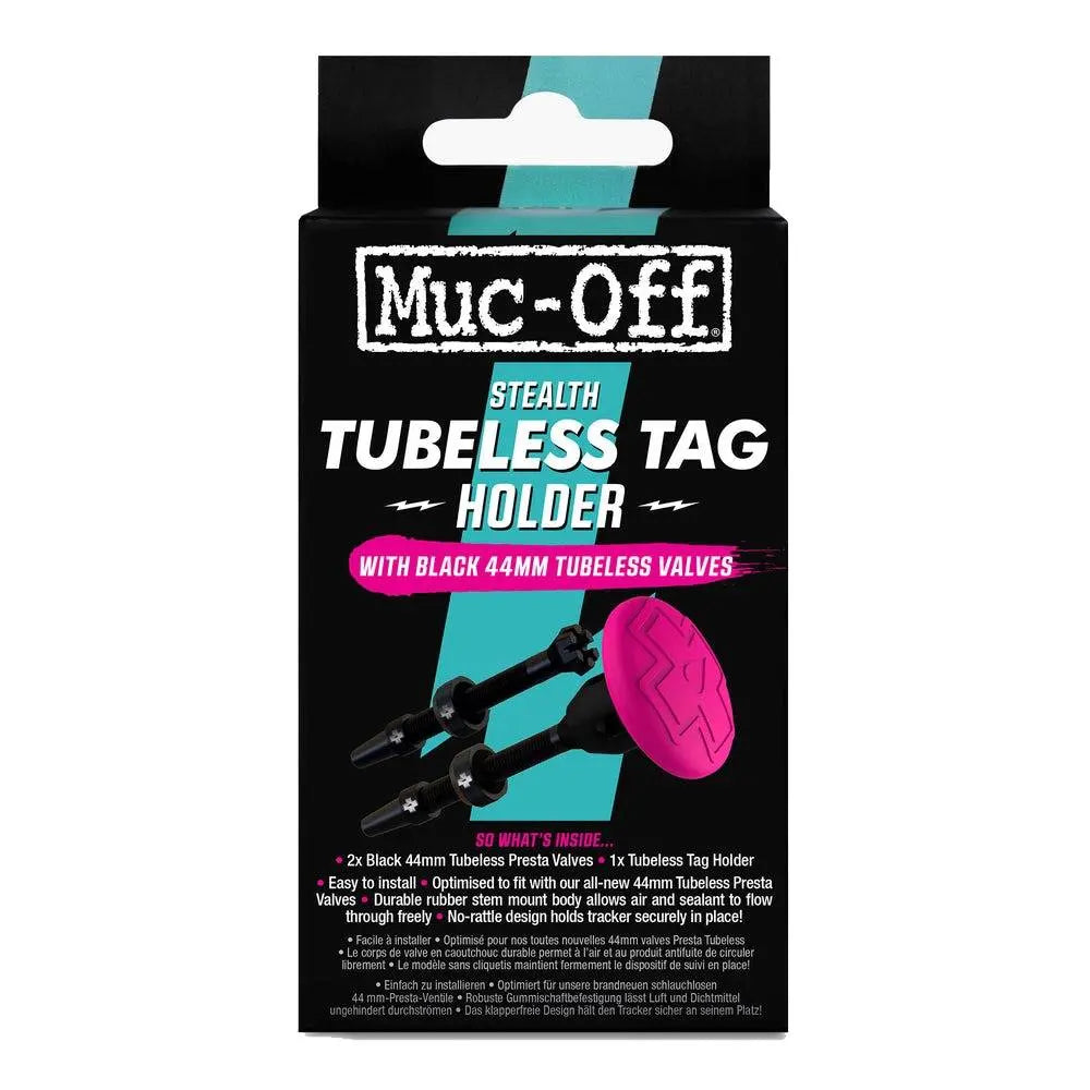 Muc-Off porta airtag con válvula para llantas tubeless Muc-off