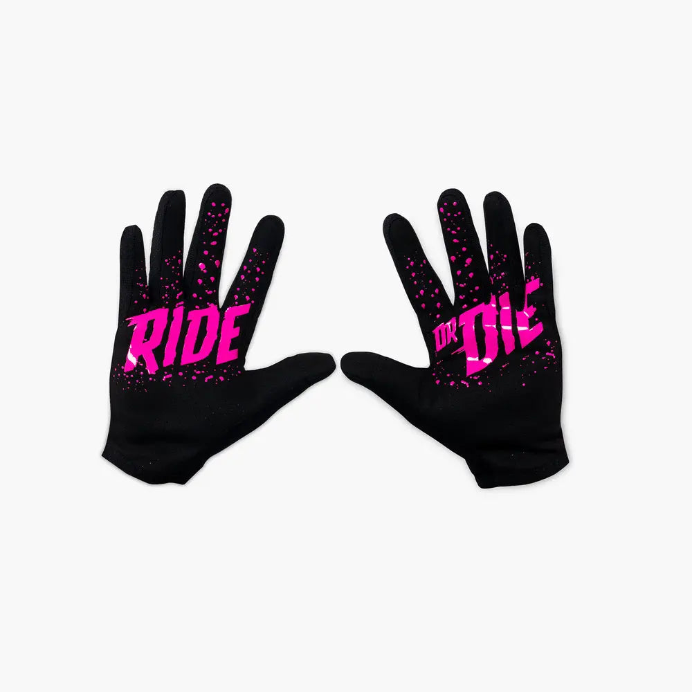 GUANTES LIGEROS RIDE GLOVES MUC-OFF  - PINK Muc-off