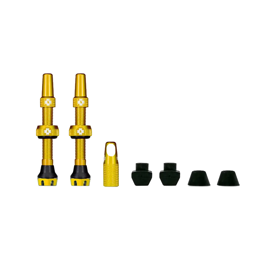 Valvula Tubular Muc-Off V2 44MM/ DORADO Muc-off