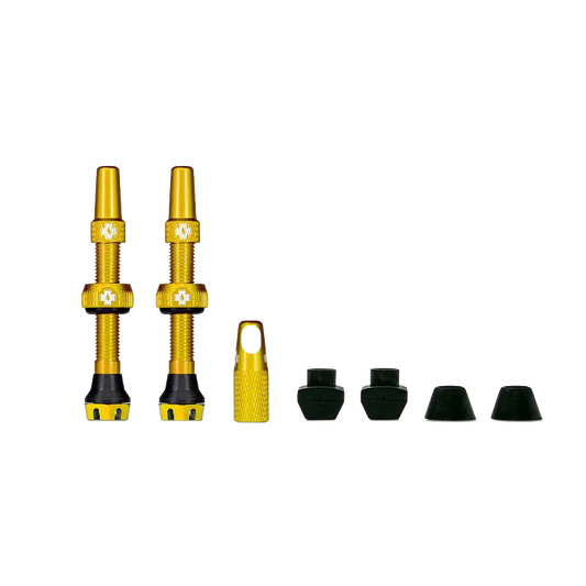 Valvula Tubular Muc-Off V2 44MM/ DORADO Muc-off
